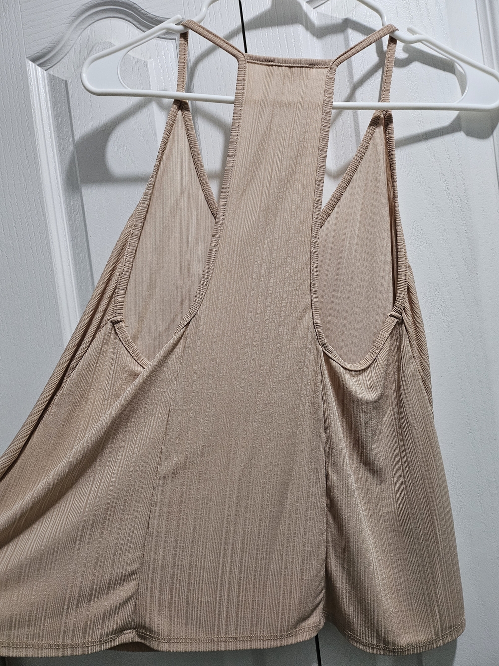 Free People Intimately Neutral Ribbed Square Neck Tank - Picture 3 of 7